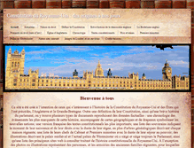 Tablet Screenshot of constitution-du-royaume-uni.org